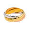 Bague 51 Cartier Bague Trinity Or rose, Or jaune, Or blanc 58 Facettes 4952740RV