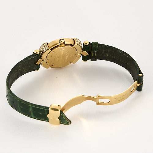 Montre BOIVIN - Chrysalide - Montre en or jaune, diamants à boitier rond et à mouvement quartz 58 Facettes B250529