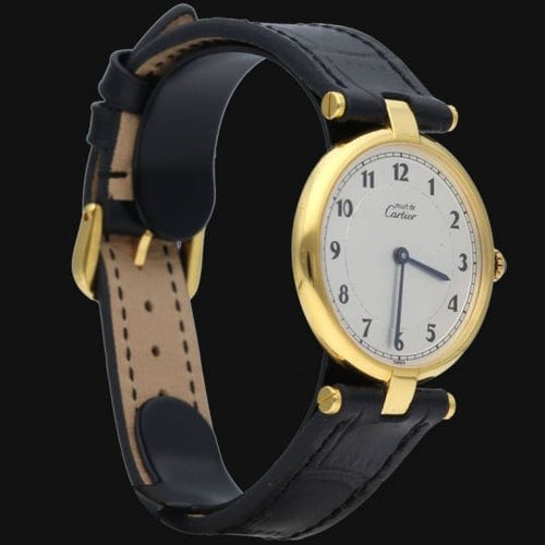 Montre Cartier Montre Must De Cartier Vermeil 58 Facettes MT44856