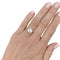Bague 53 Solitaire platine et diamant, 2,23 carats. 58 Facettes 31441
