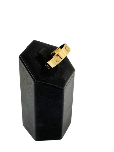 Bague 56 Bague Love Cartier en or jaune 58 Facettes