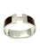 Bracelet HERMES. Collection "Clic clac H", bracelet argenté 58 Facettes