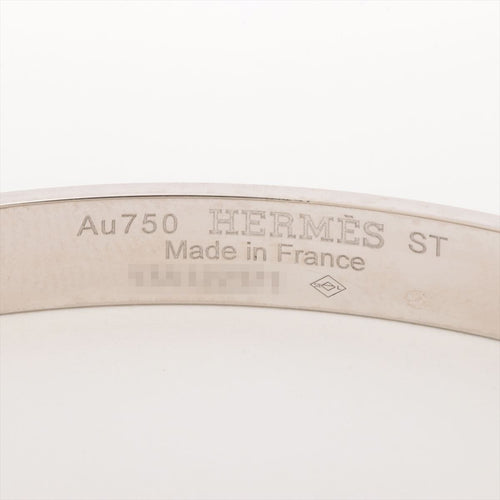 Bracelet HERMES - Bracelet Collier de chien Or blanc et Saphir 58 Facettes