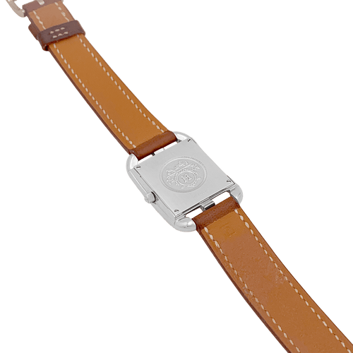 Zegarek Hermès, „Cape Cod”, stal, skóra. 