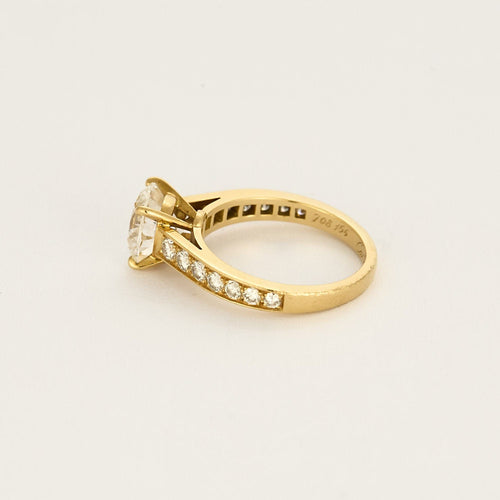 Bague 49 CARTIER - Diane - Solitaire en or jaune et diamant 1.94ct 58 Facettes JR03