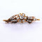 Broche Broche ancienne en or jaune sertie de diamants 58 Facettes