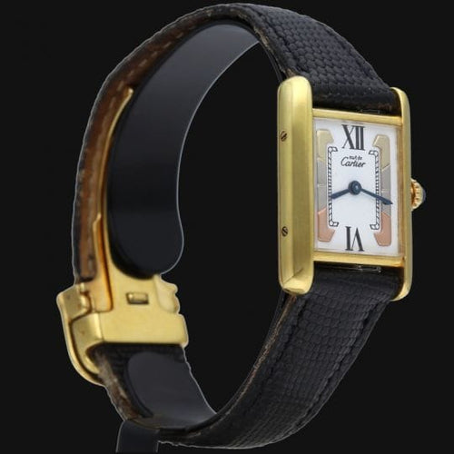 Cartier Muestra Tank corladura 