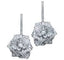 Boucles d'oreilles PIAGET - boucles d'oreilles ROSE diamants or blanc 58 Facettes
