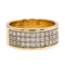 Bague 53 Bague Bandeau Or jaune Diamant 58 Facettes 3059578CN