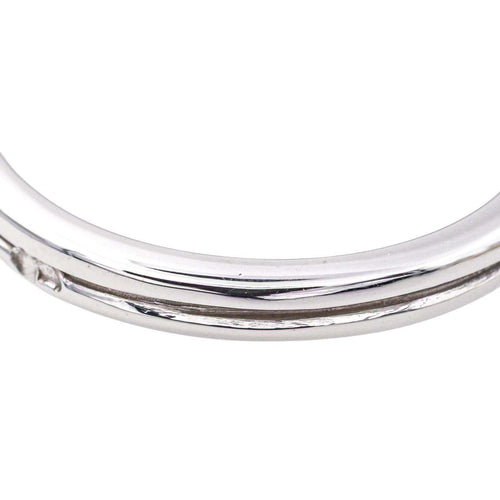 Bague 55 Bague  Pompadour   Or blanc, Platine Emeraude, Diamant 58 Facettes 4183602CN