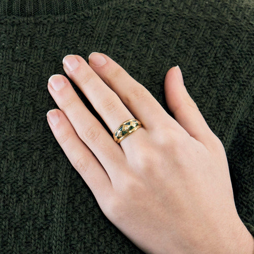 Bague 54.5 Bague or jaune 58 Facettes 2086301