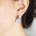 Boucles d'oreilles CALCEDONIA en or et diamants noirs 58 Facettes D363926SO