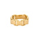 Bague 61 Bague souple or jaune 58 Facettes EL001