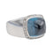 Bague 57 Fred Bague Pain de sucre Or blanc Topaze, Diamant 58 Facettes 3249891CN