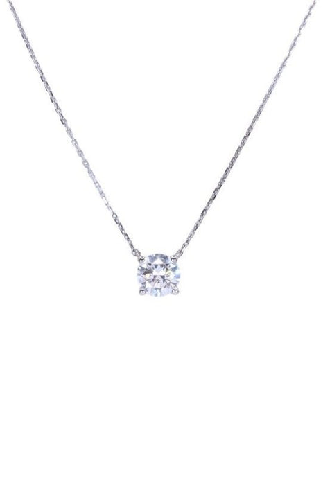 Collier Collier diamant solitaire 1.05 CARAT 58 Facettes 093381