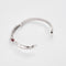 Bracelet Bracelet jonc diamant et rubis 58 Facettes 2918
