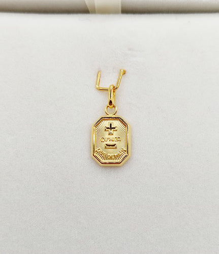 Pendentif AUGIS - Pendentif médaille d'amour or "+ qu'hier - que demain"- L’Exclusive 58 Facettes J10791X000