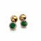 Bague Boucles d Oreilles Sélim Mouzannar Or rose Grenats Tsavorites Diamants 58 Facettes