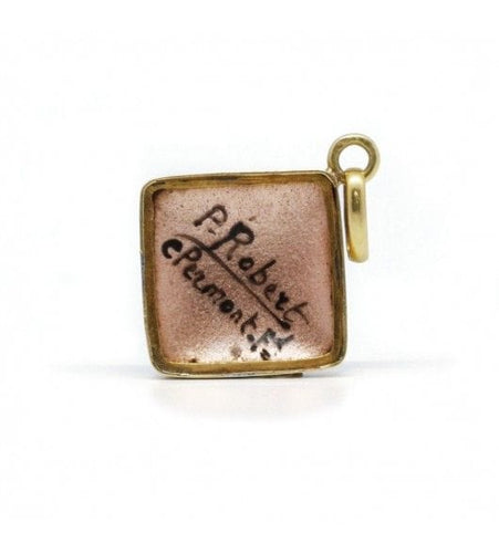Pendentif Pendentif - Or Et Email 58 Facettes 170096R