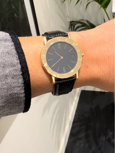 Montre BULGARI - Montre Femme - Modèle BB 33 GL 58 Facettes RÉF 1.000102/2