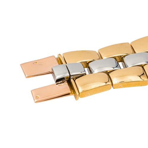 Bracelet Boucheron Bracelet  Or jaune, Or blanc, Or rose 58 Facettes 4292713CN