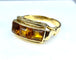 Bague Bague en or jaune 18 carats et topaze 58 Facettes AB202