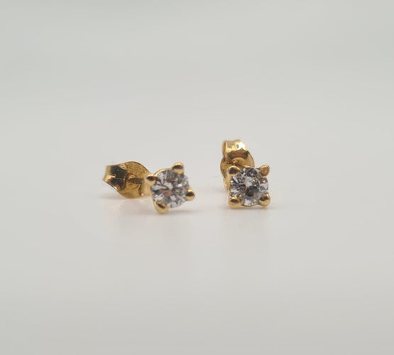 Boucles d'oreilles Boucles d’oreilles or jaune et diamants 58 Facettes