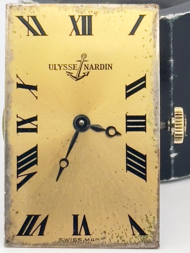 Montre Ulysse Nardin  - Montre vintage en or jaune 58 Facettes
