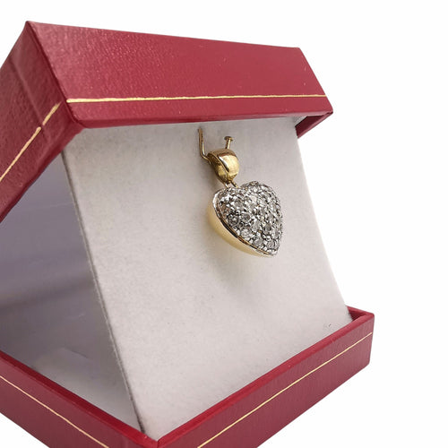 Pendentif Pendentif or jaune & diamants 58 Facettes