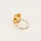 Bague 55 Bague en or jaune sertie d'une citrine 58 Facettes LP1173