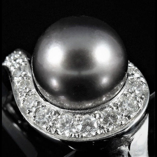 Bague 54 Bague perle 58 Facettes R627