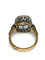 Bague 50 Bague Vintage or jaune platine et diamants 1,1 ct 58 Facettes 00070401