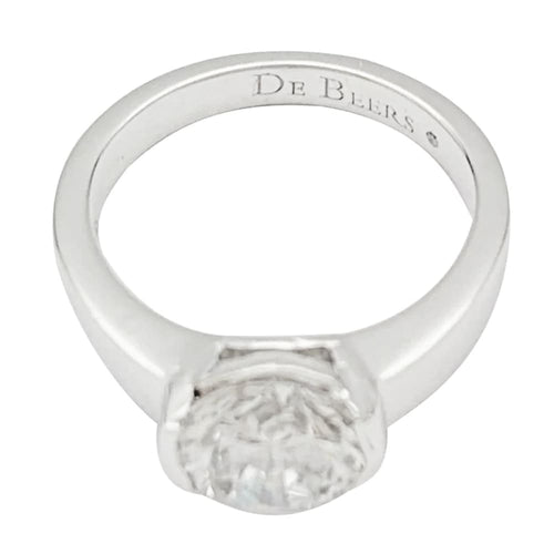 Bague 50 Solitaire en platine, diamant 1,82 carat 58 Facettes 31889