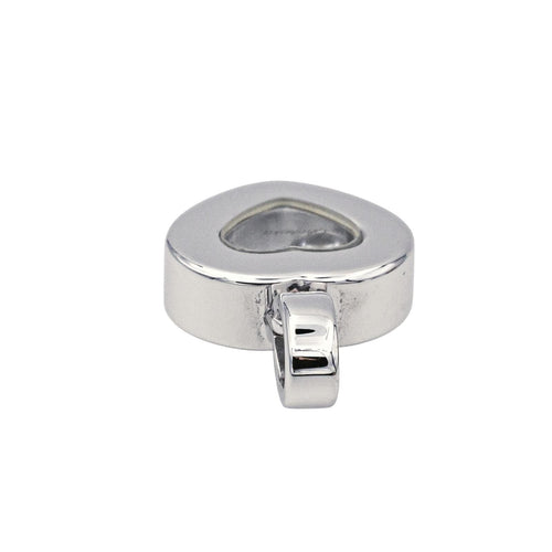 Pendentif Chopard Pendentif Coeur Happy Diamonds Or blanc Diamant 58 Facettes 3860553RV