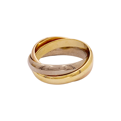 Bague 51 Bague Cartier, "Trinity Classique", 3 ors. 58 Facettes 34570