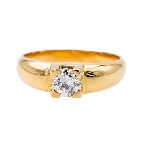 Bague 55 Bague Solitaire Or jaune Diamant 58 Facettes 3288741CN