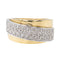 Bague 54 Bague Or jaune, Or blanc Diamant 58 Facettes 3308123CN
