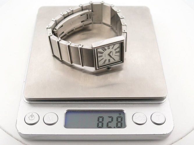 Montre vintage montre CHANEL mademoiselle h0827 23mm en acier quartz  lady 58 Facettes 271265