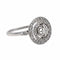 Bague 51 Bague  Marguerite Platine, Or blanc Diamant 58 Facettes 3789789CN