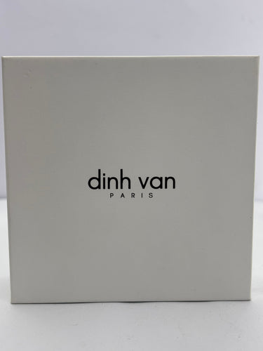 Bracelet cordon Dinh Van Maillon L or blanc et diamants 58 Facettes