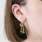 Boucles d'oreilles Pendants d'oreilles or jaune et chrysoprase 58 Facettes TOU1223