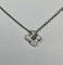 Collier Tiffany & Co - Collier trèfle platine et diamants 58 Facettes 250172