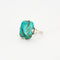 Bague 52 Bague turquoise et or blanc 58 Facettes