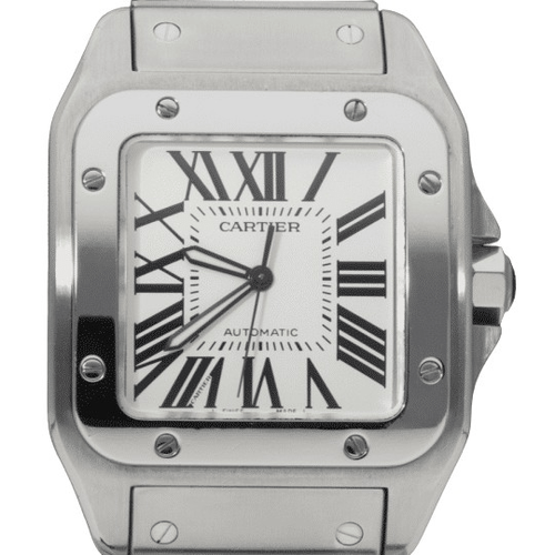 Montre Cartier Montre Santos 100 Xl 58 Facettes MT41289