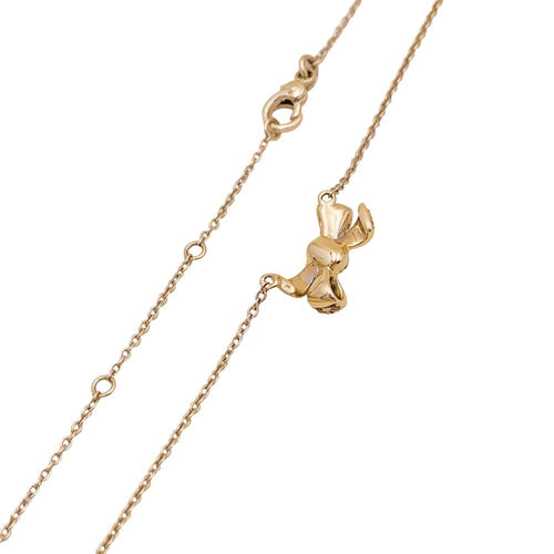 Collier Collier Pomellato, "Forever", or naturel et diamants bruns. 58 Facettes 35000