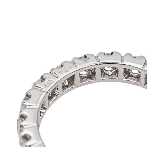 Bague 52 Bague Alliance américaine Or blanc Diamant 58 Facettes 3743723CN