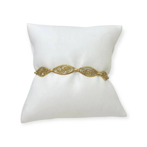 Bracelet Bracelet filigrané en or jaune 750 (18k) 58 Facettes 330088174