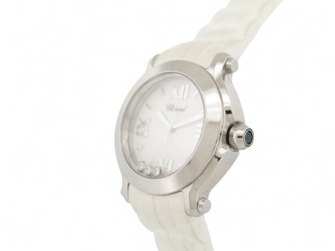 Montre montre CHOPARD happy sport 278475-3016 36mm acier diamants 58 Facettes 271299