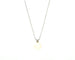 Collier Collier en or blanc avec perle et diamant 58 Facettes 13260