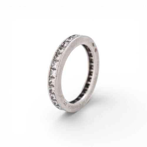 Bague 50 CARTIER Alliance éternité Art Déco – Platine & Diamants, 1920 58 Facettes 520